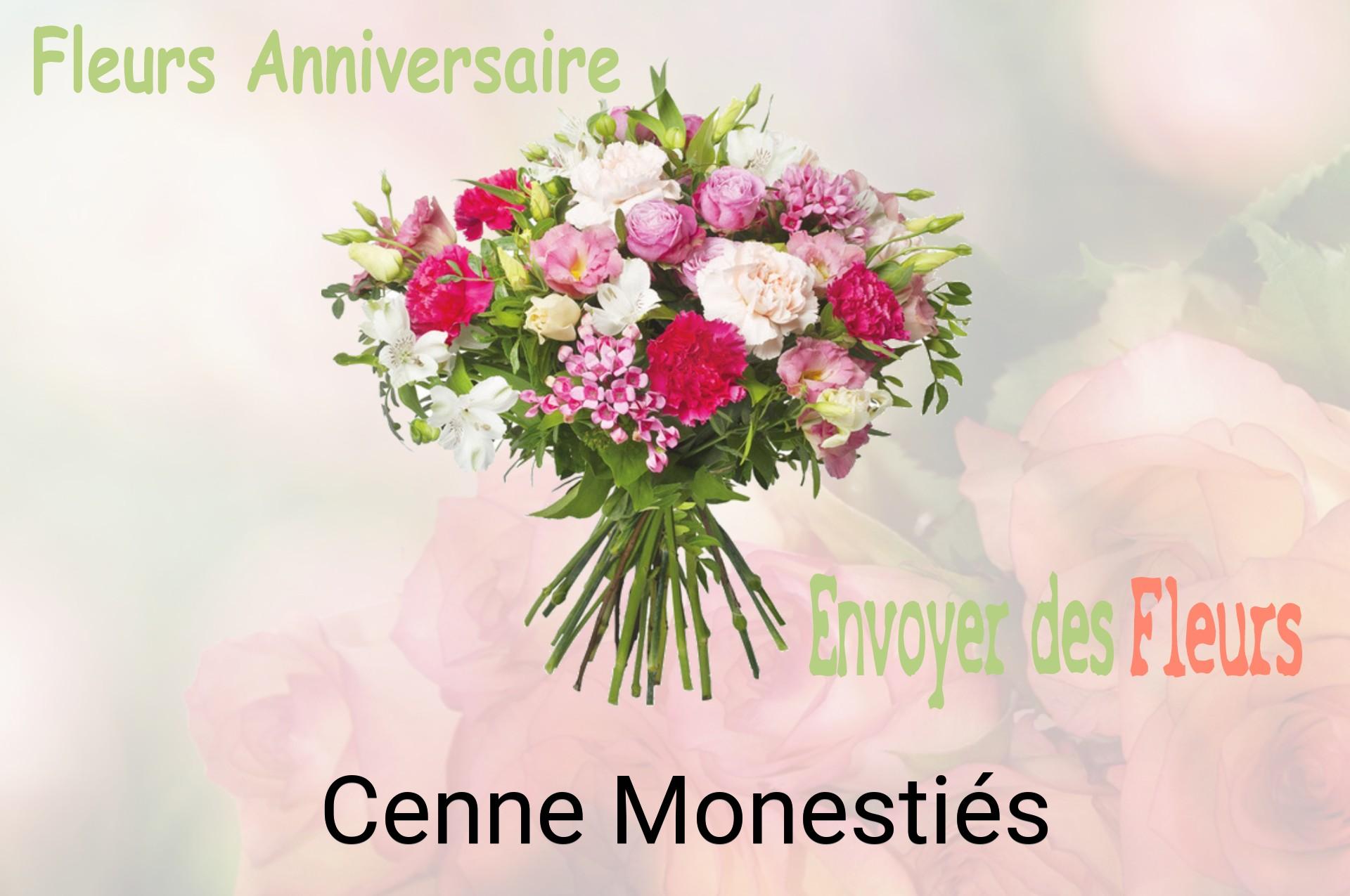 Bouquet de fleurs d’anniversaire livré à Cenne-Monestiés