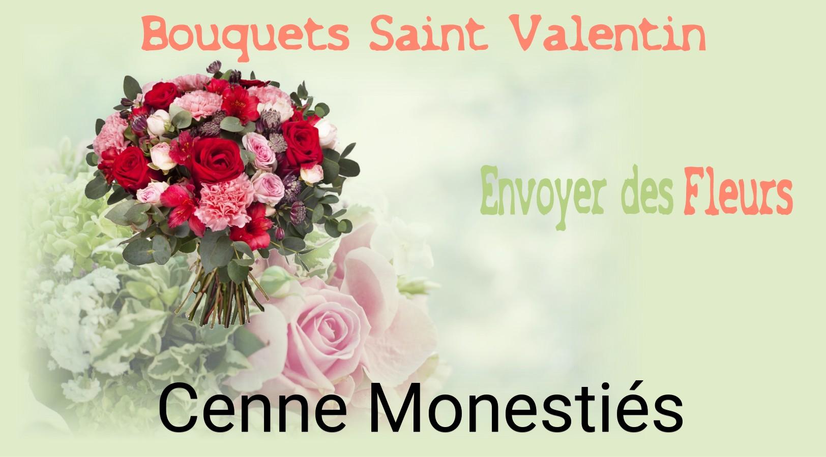 Roses de Saint-Valentin livrées à Cenne-Monestiés